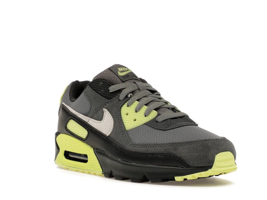 Nike Air Max 90 Gris fumé et citron clair