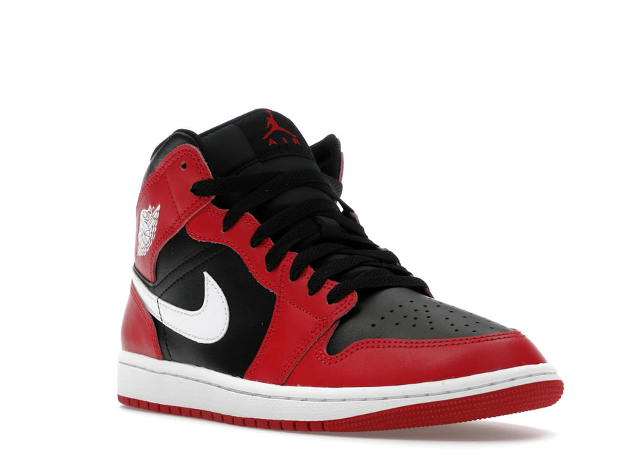 Jordan 1 Mid Gym Rouge Noir Blanc (2024)