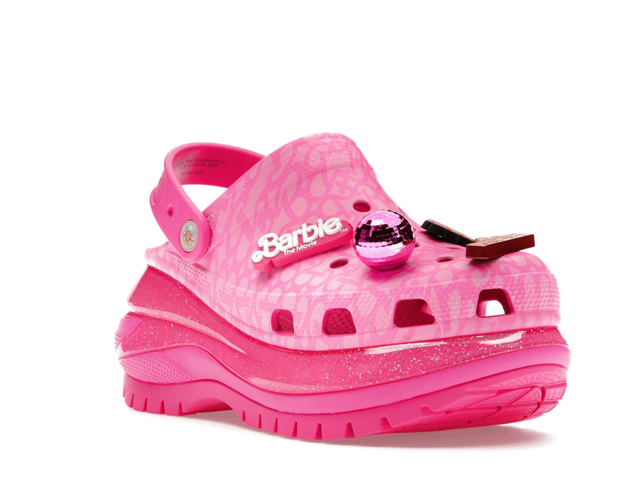 Sabots Crocs Classic Mega Crush Barbie Le Film Rose Électrique