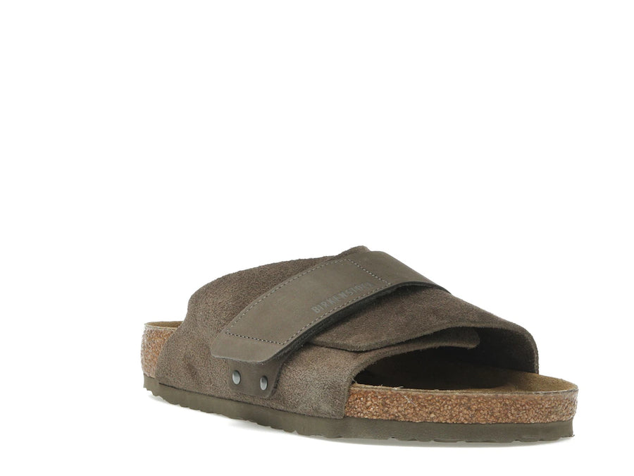 Birkenstock Kyoto Nubuck-Suède Gris Béton