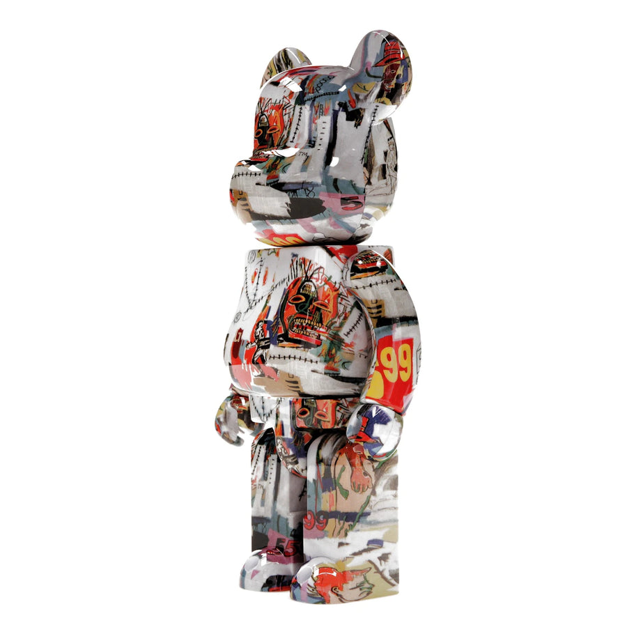 Bearbrick Andy Warhol x JEAN-MICHEL BASQUIAT #4 400%
