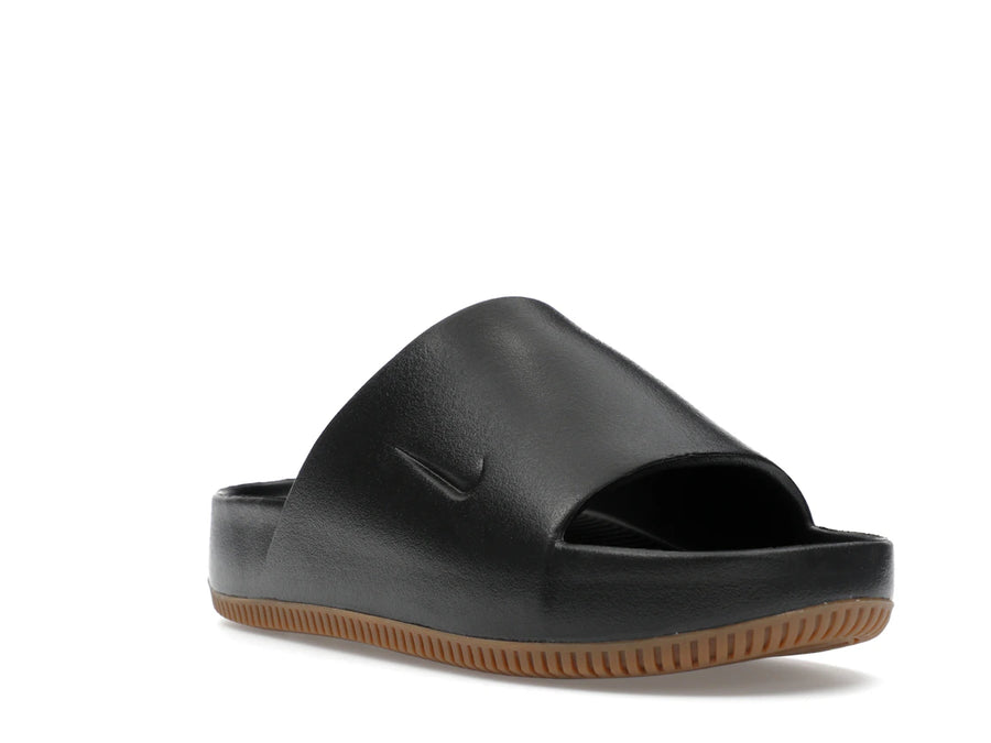 Claquettes Nike Calm noires en gomme