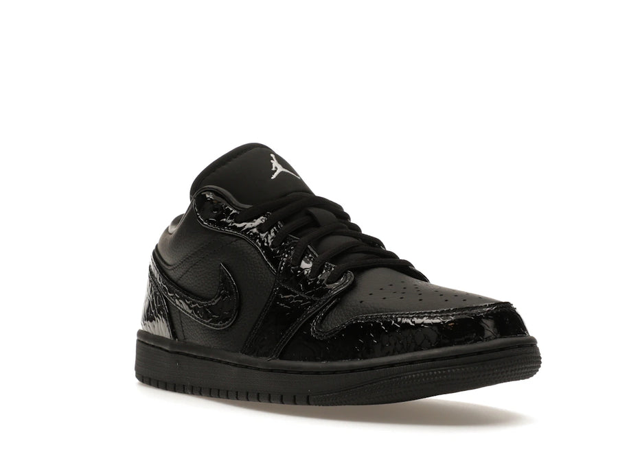 Jordan 1 Low SE Patent Elephant Noir (Femme)