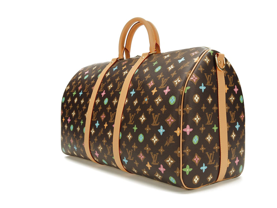 Louis Vuitton by Tyler, the Creator Keepall Bandouliere 50 Chocolate Craggy Monogram