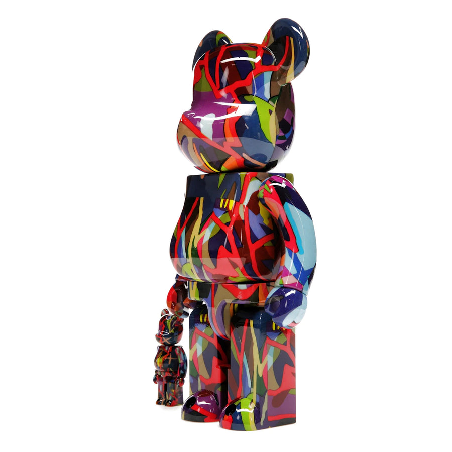 Ensemble Bearbrick KAWS TENSION 100 % et 400 %