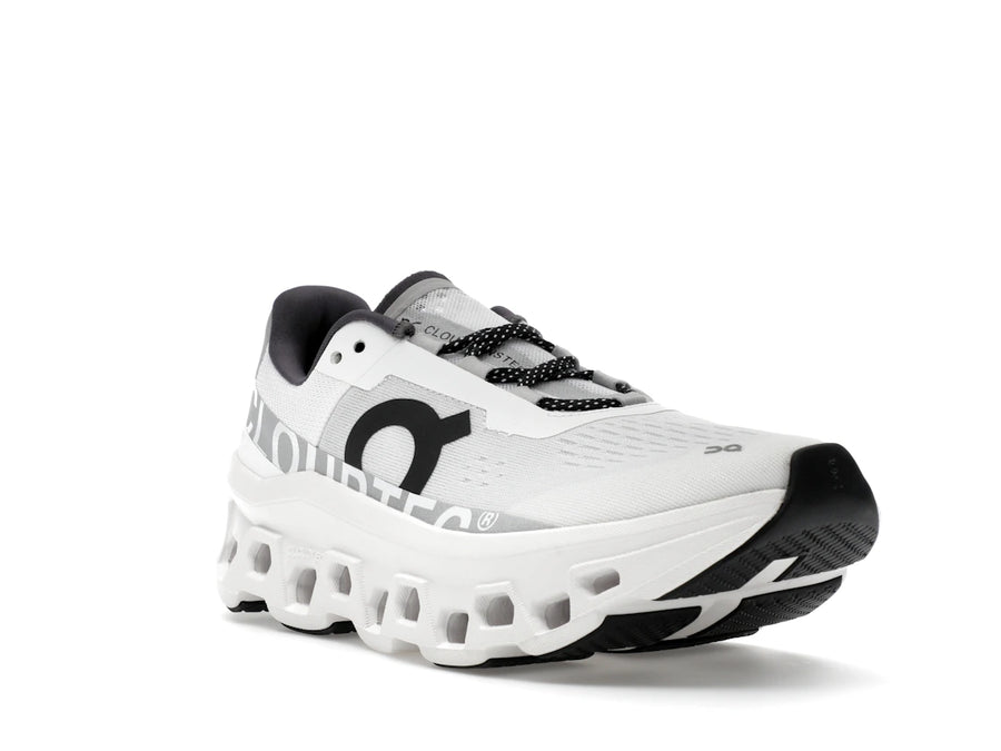 On Running Cloudmonster Blanc Noir (Femme)