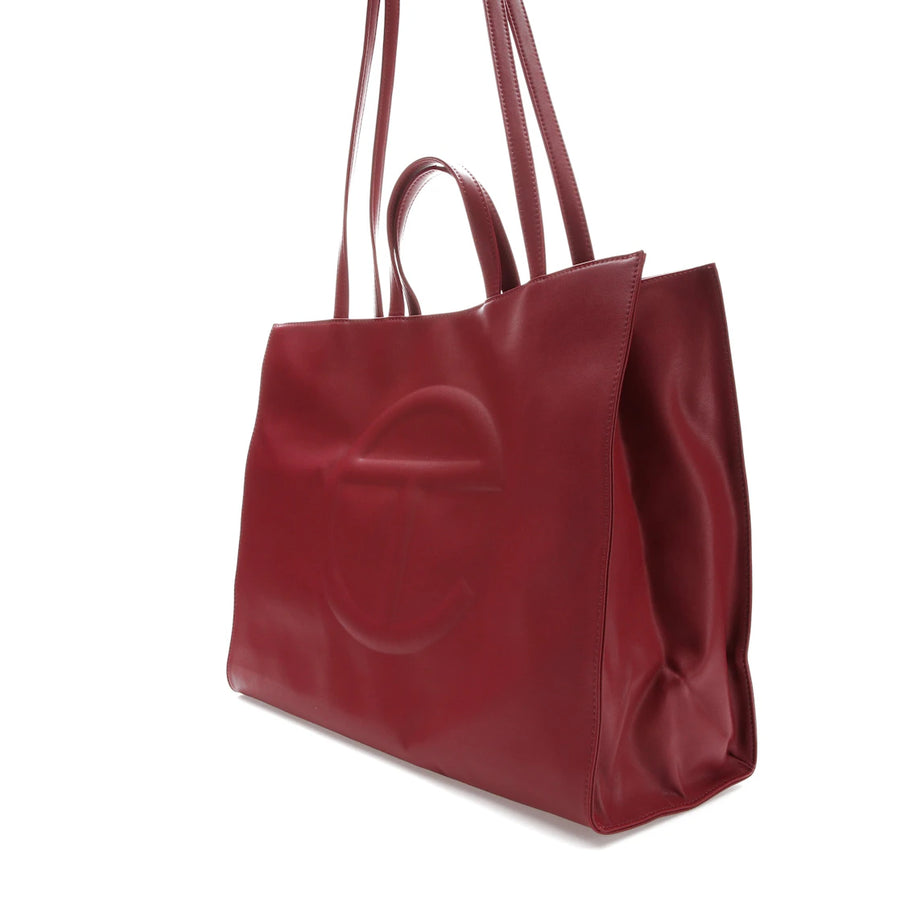 Telfar Shopping Bag Large Oxblood