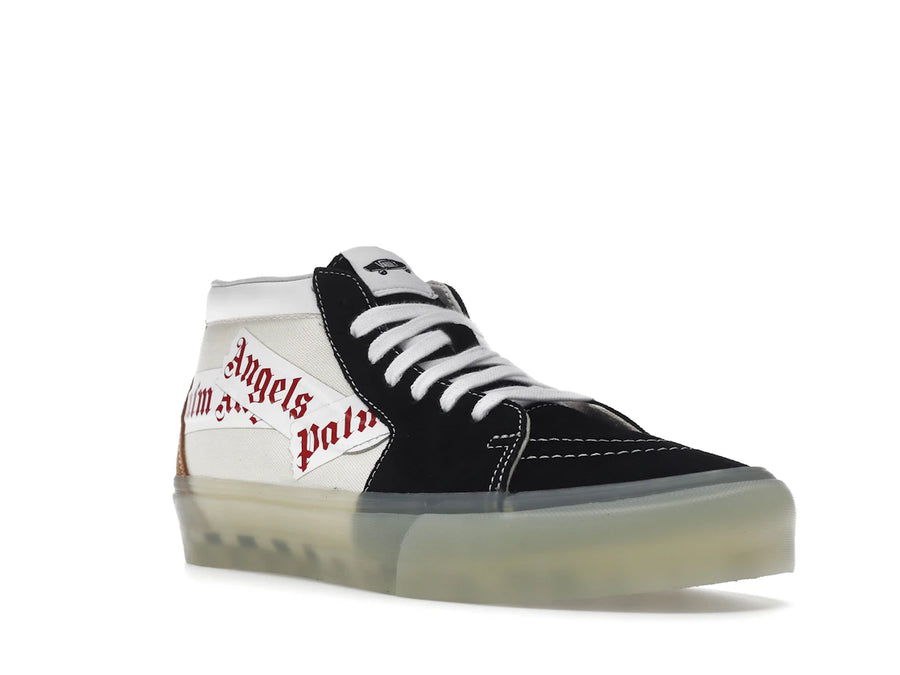 Vans Vault Sk8-Mid LX Palm Angels Noir Blanc Beige
