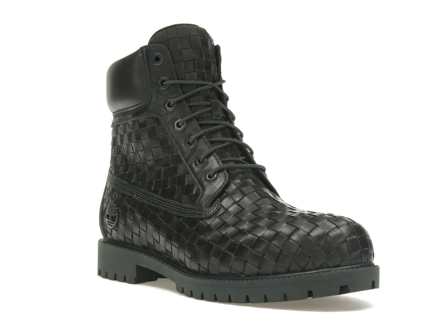 Bottes Timberland Premium 6" tissées vert foncé