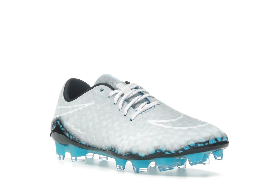 Nike Hypervenom Phantom 1 FG Blanc Photo Bleu