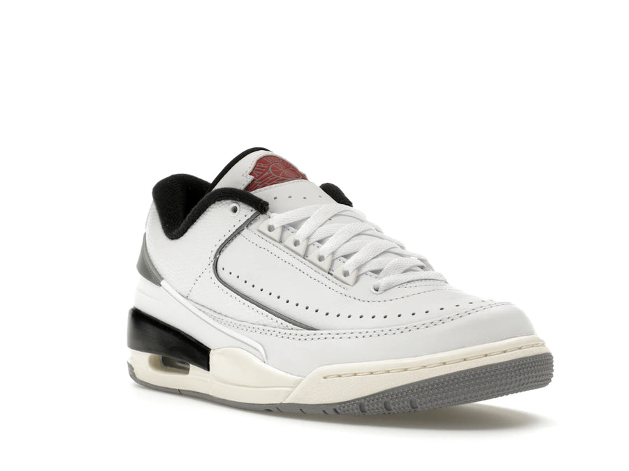 Jordan 2/3 White Black Metallic Silver