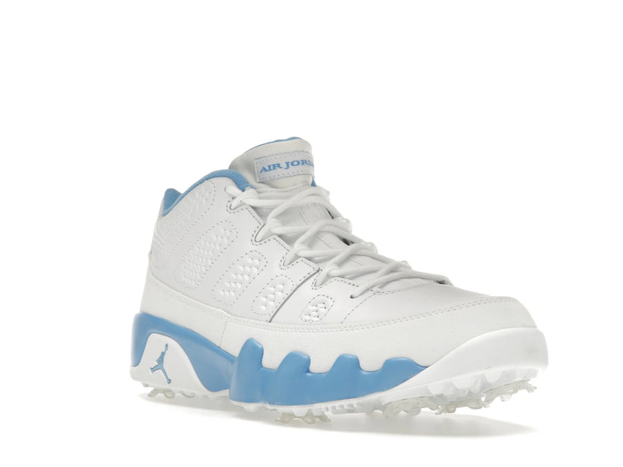 Jordan 9 Retro Low Golf White University Blue