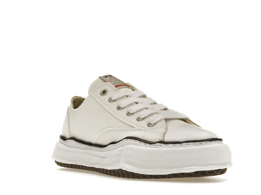 Maison Mihara Yasuhiro Peterson OG Sole Canvas Low Blanc