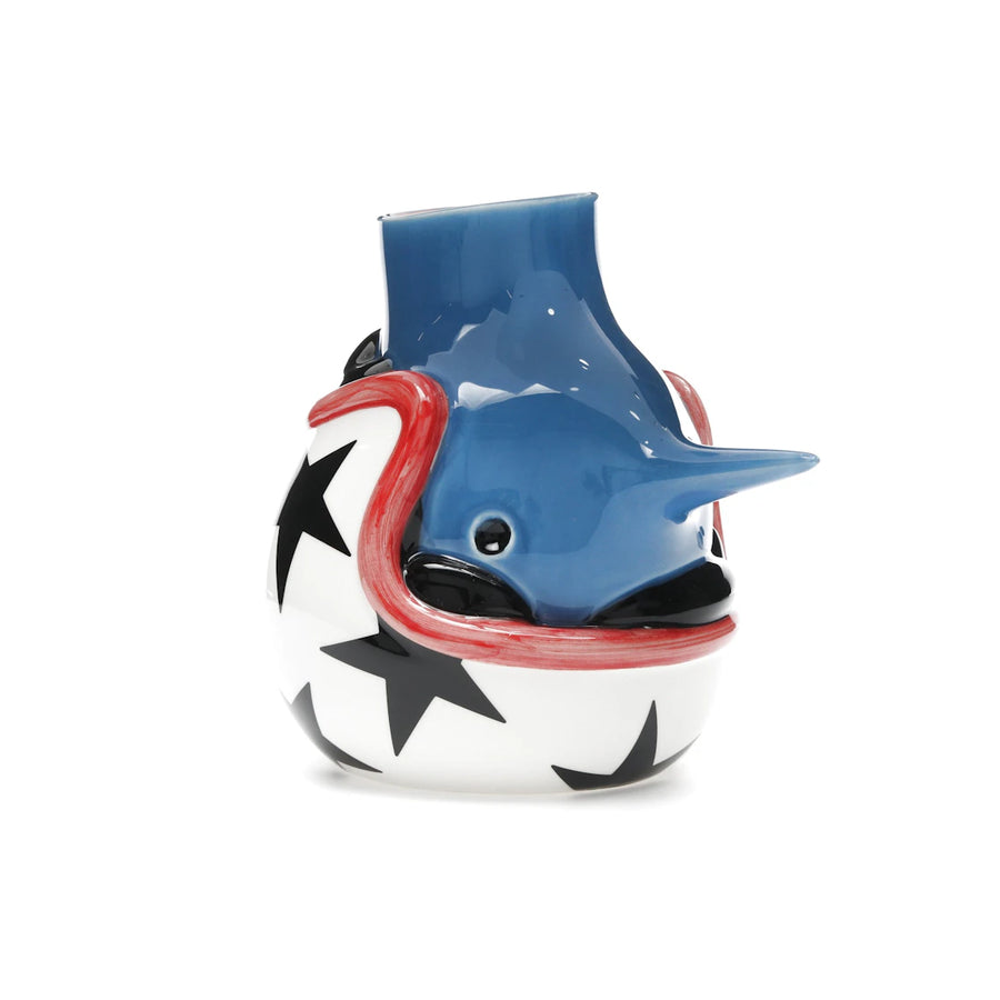 Parra The Upside Down Face Vase Helmet Figure Multicolor
