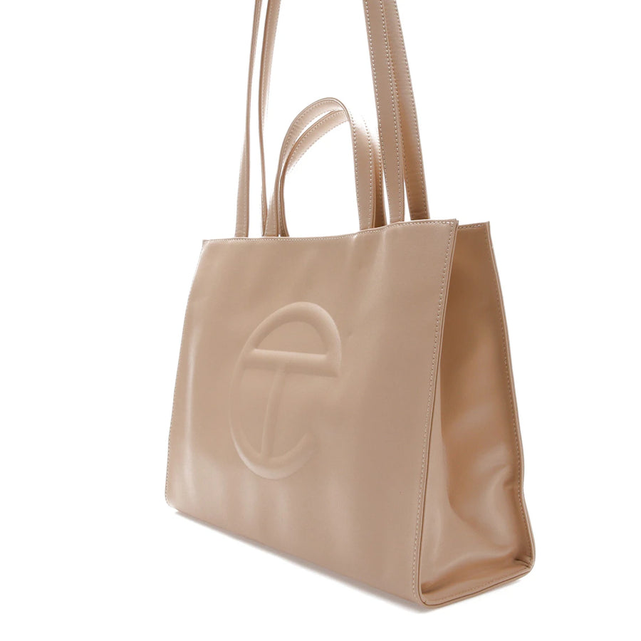 Sac cabas Telfar, taille moyenne, couleur crème