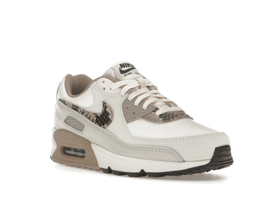 Nike Air Max 90 Rose clair effet peau de serpent (Femme)