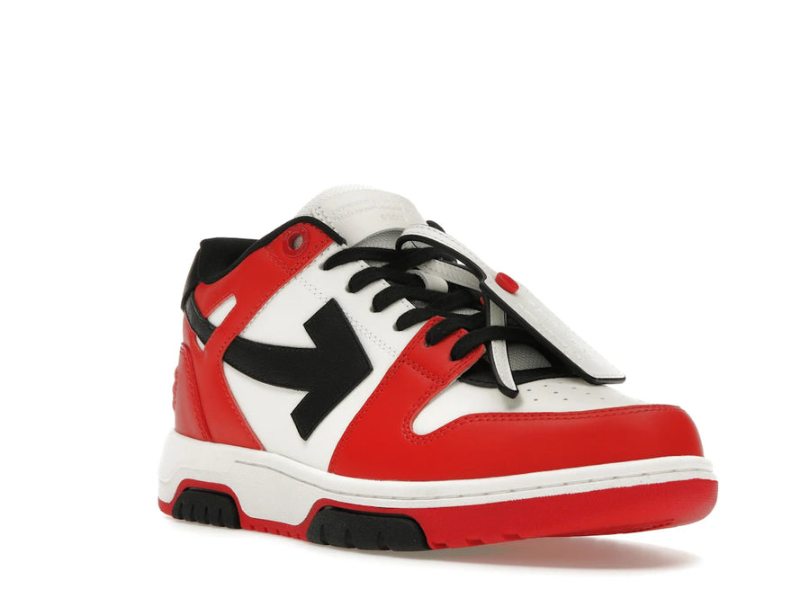 OFF-WHITE Out Of Office OOO Baskets basses Rouge Noir (2024)