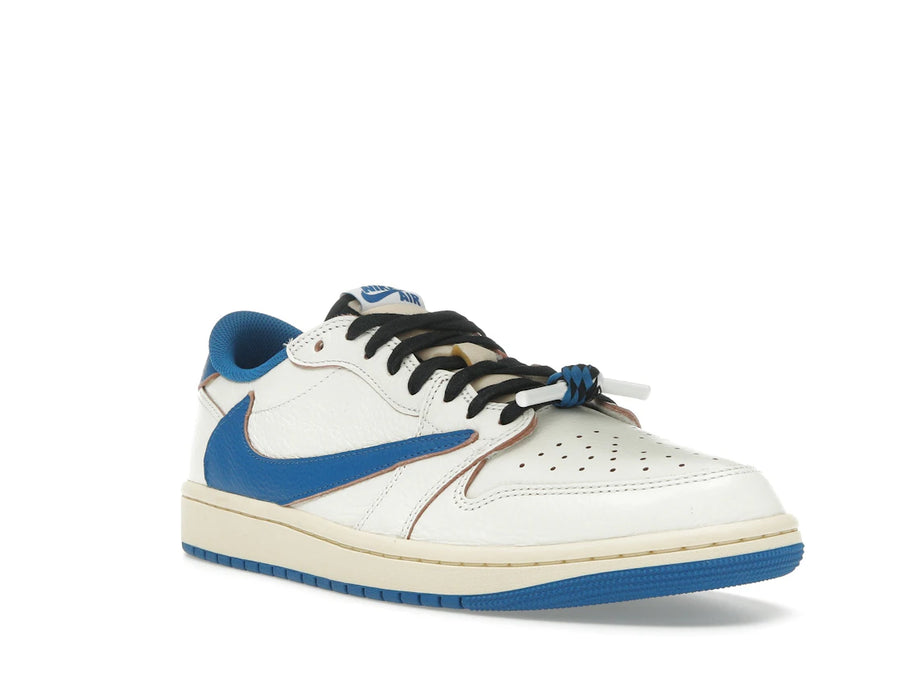 Jordan 1 Retro Low OG SP Fragment x Travis Scott Sail Military Blue