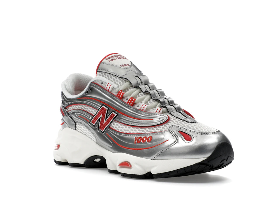 New Balance 1000 thisisneverthat Argent Métallisé Rouge