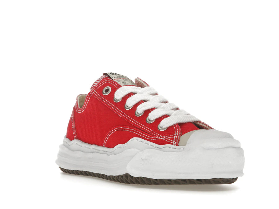 Maison Mihara Yasuhiro Hank OG Sole Canvas Low Red