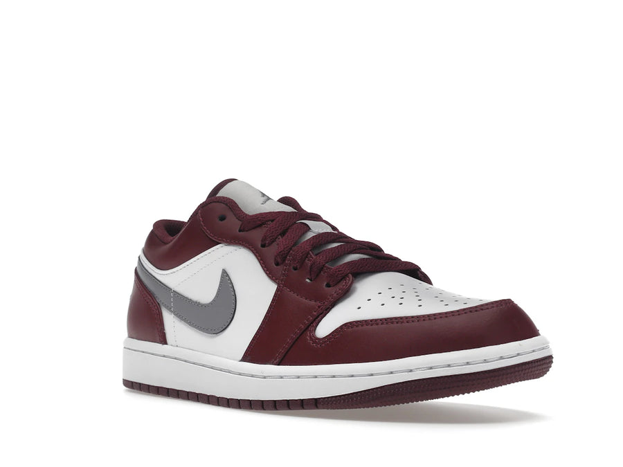 Jordan 1 Low Blanc Bordeaux