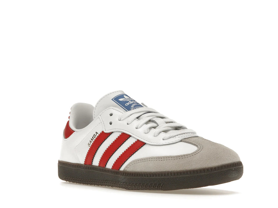 adidas Samba OG Blanc Meilleur Écarlate