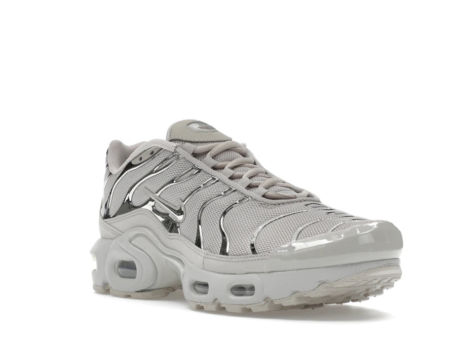 Nike Air Max Plus Light Iron Ore Gym Red Smoke Gray Metallic Silver (GS)