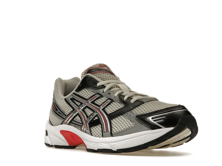 ASICS Gel-1130 Gris fumé Argent pur Rouge