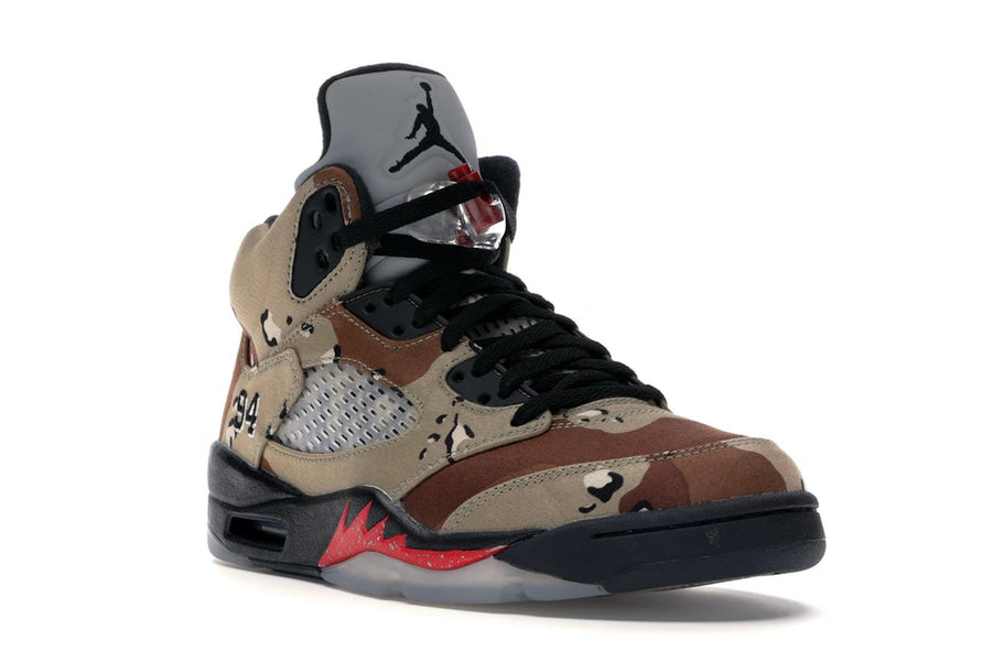 Jordan 5 Retro Supreme Desert Camo