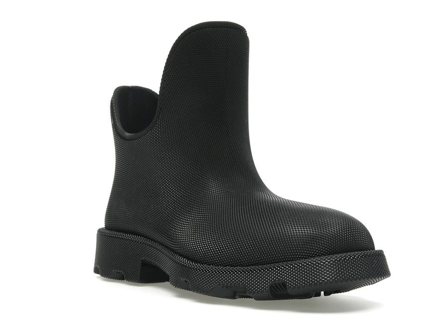 Burberry Marsh Round-Toe Ankle Boots Black