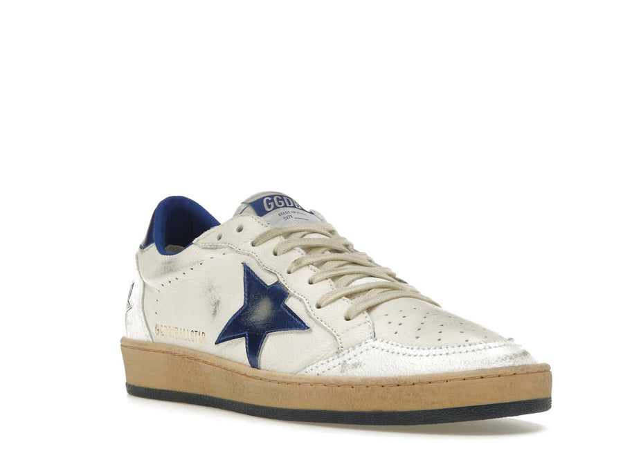 Ball-Star Low White Bluette de Golden Goose
