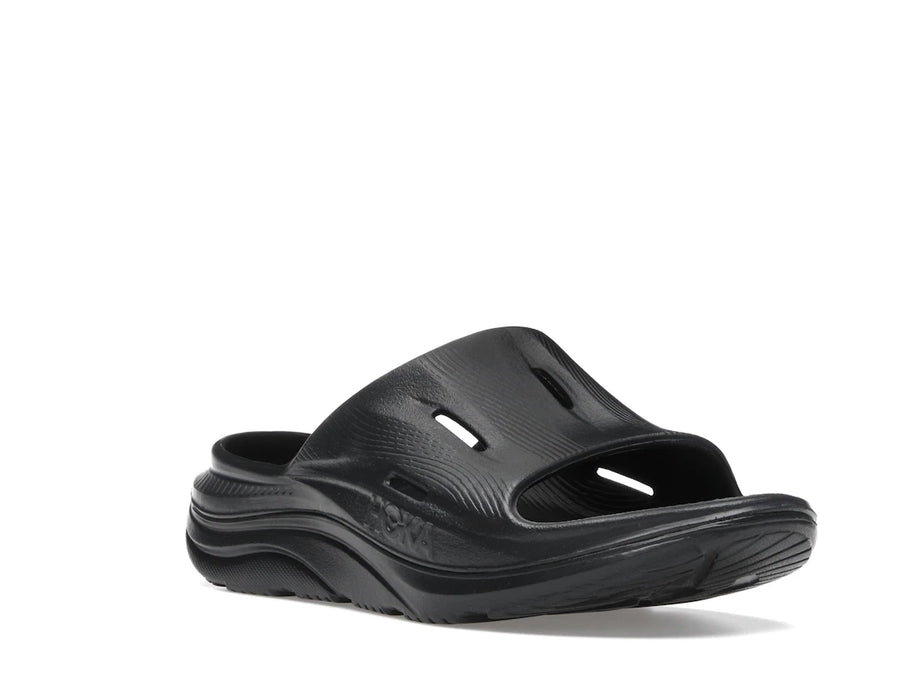 Hoka One One Ora Recovery Slide 3 Black