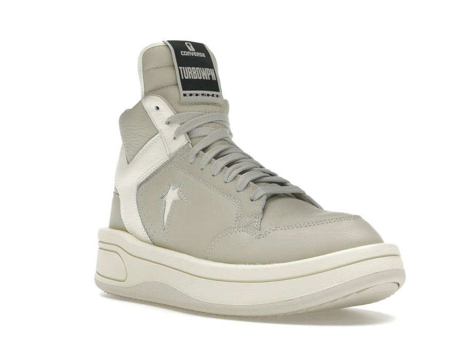 Converse TURBOWPN Mid Rick Owens DRKSHDW Blanc Huître
