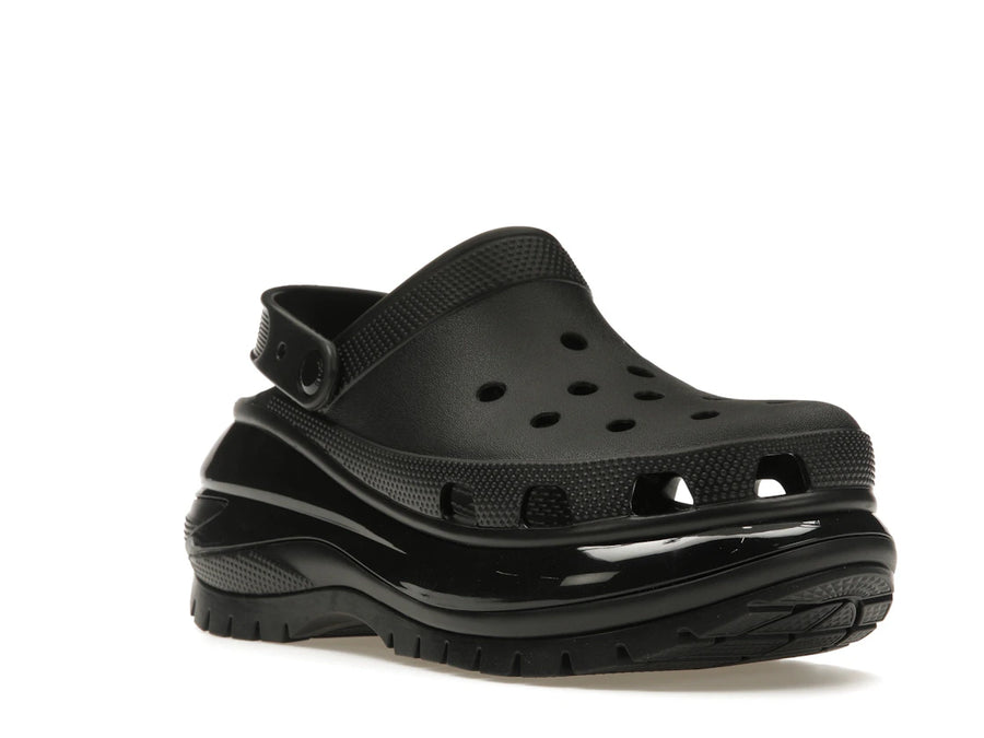 Sabots Crocs Classic Mega Crush noirs