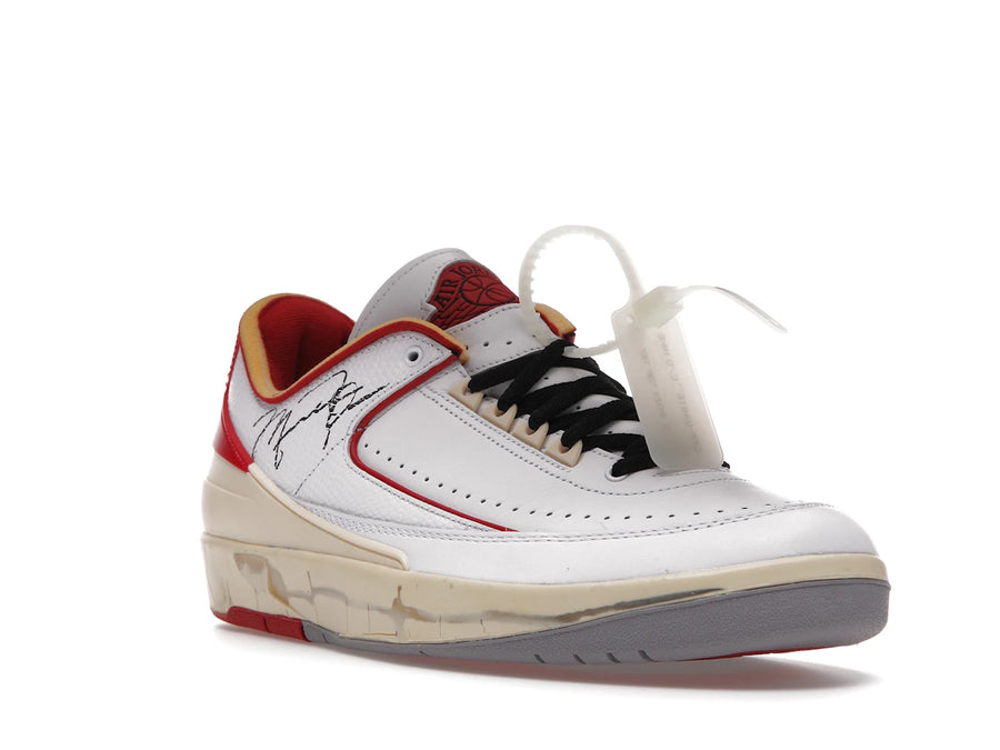 Jordan 2 Retro Low SP Off-White Blanc Rouge