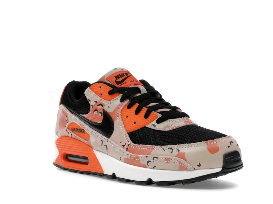 Nike Air Max 90 Premium Bio Beige Safety Orange Camo