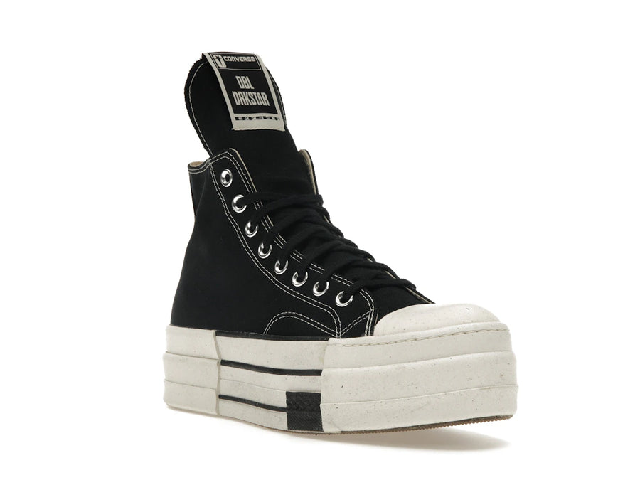 Converse DRKSHDW Chuck Taylor All Star DBL DRKSTAR Hi Rick Owens DRKSTAR Noir