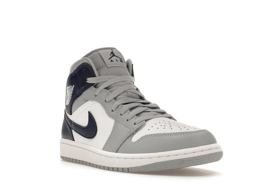 Jordan 1 Mid Wolf Gray Midnight Navy