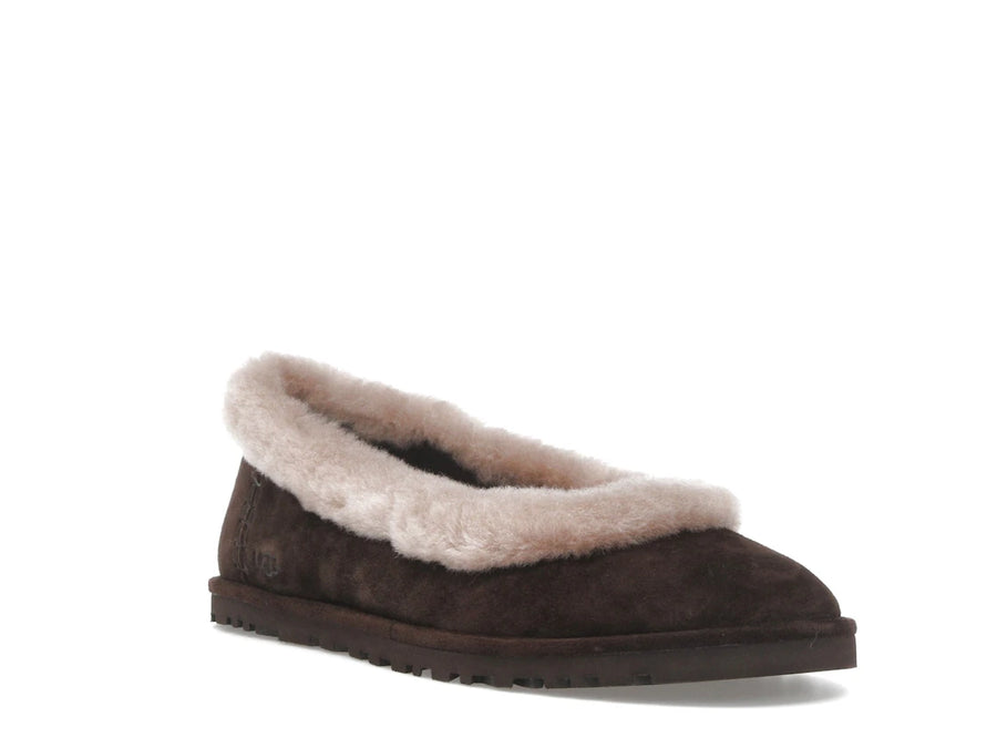 Ballerines UGG Zora couleur cacao (Femme)