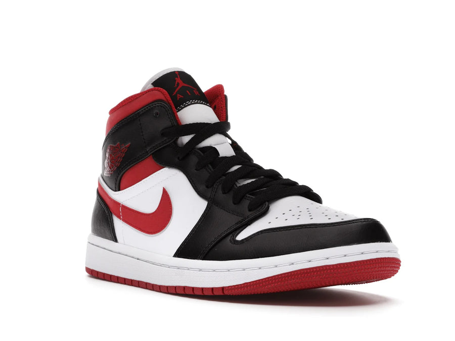Jordan 1 Mid Gym Rouge Noir Blanc