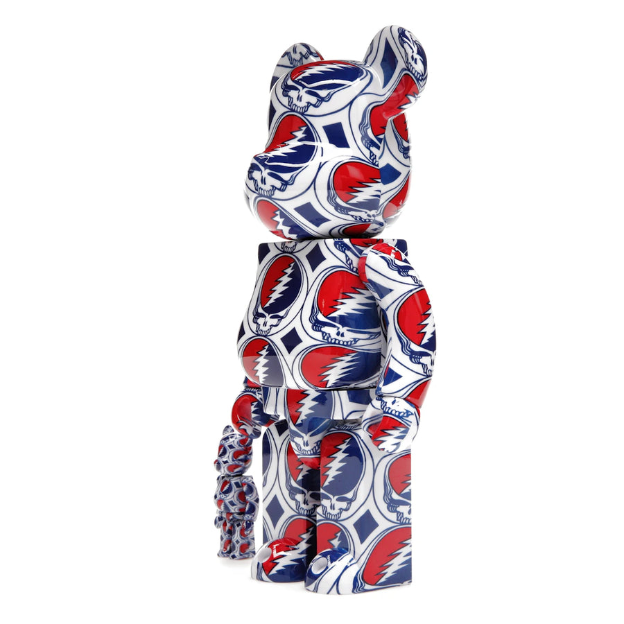 Coffret Bearbrick x Grateful Dead (Steal Your Face) 100 % et 400 %