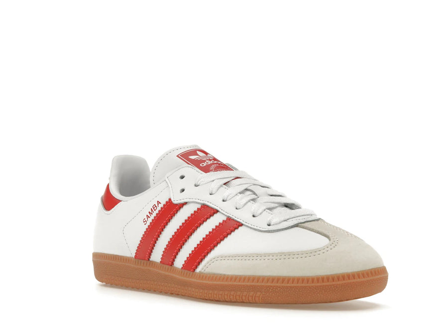 adidas Samba OG Blanc Solaire Rouge Gomme (Femme)