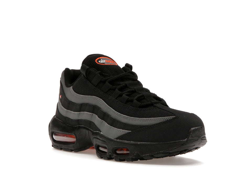 Nike Air Max 95 Black Gray Safety Orange