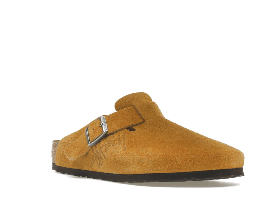 Sabots Birkenstock Boston Stussy Caramel (2021)