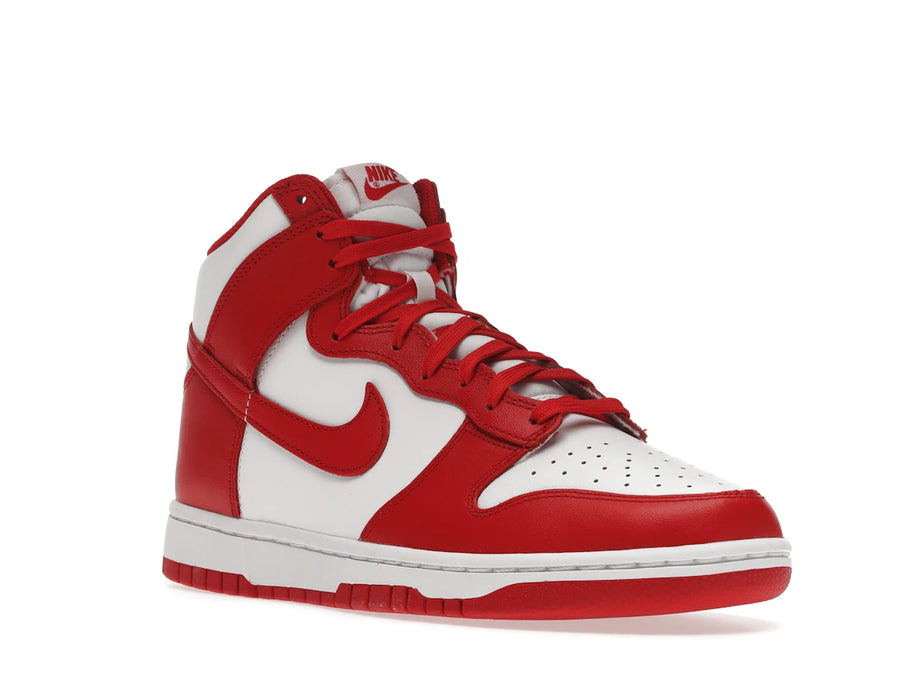 Nike Dunk High Championship Blanc Rouge