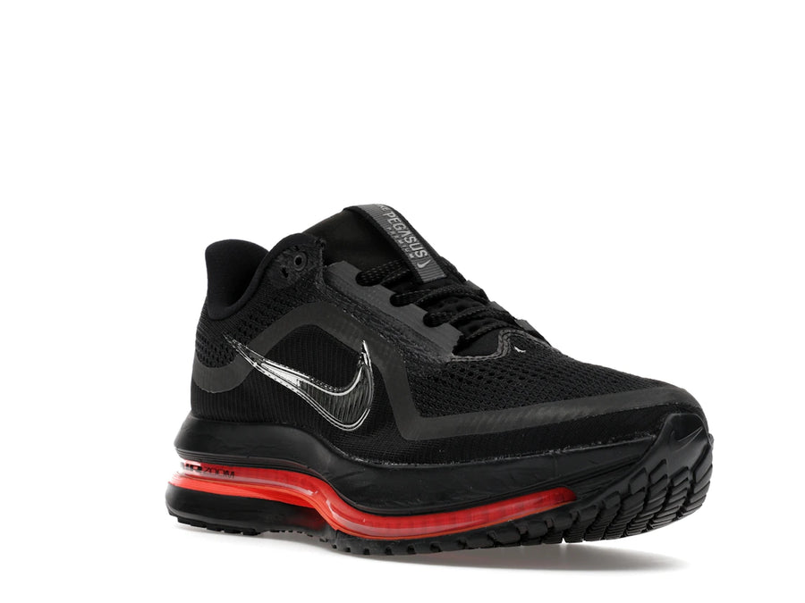 Nike Air Zoom Pegasus Premium Noir Cramoisi Vif (Femme)