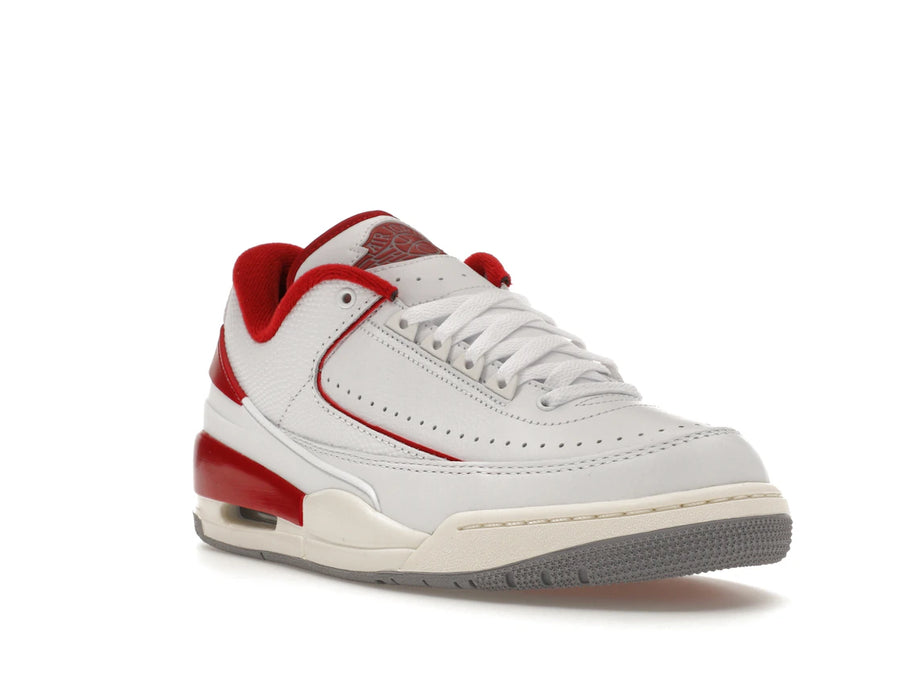 Jordan 2/3 Blanc Varsity Rouge