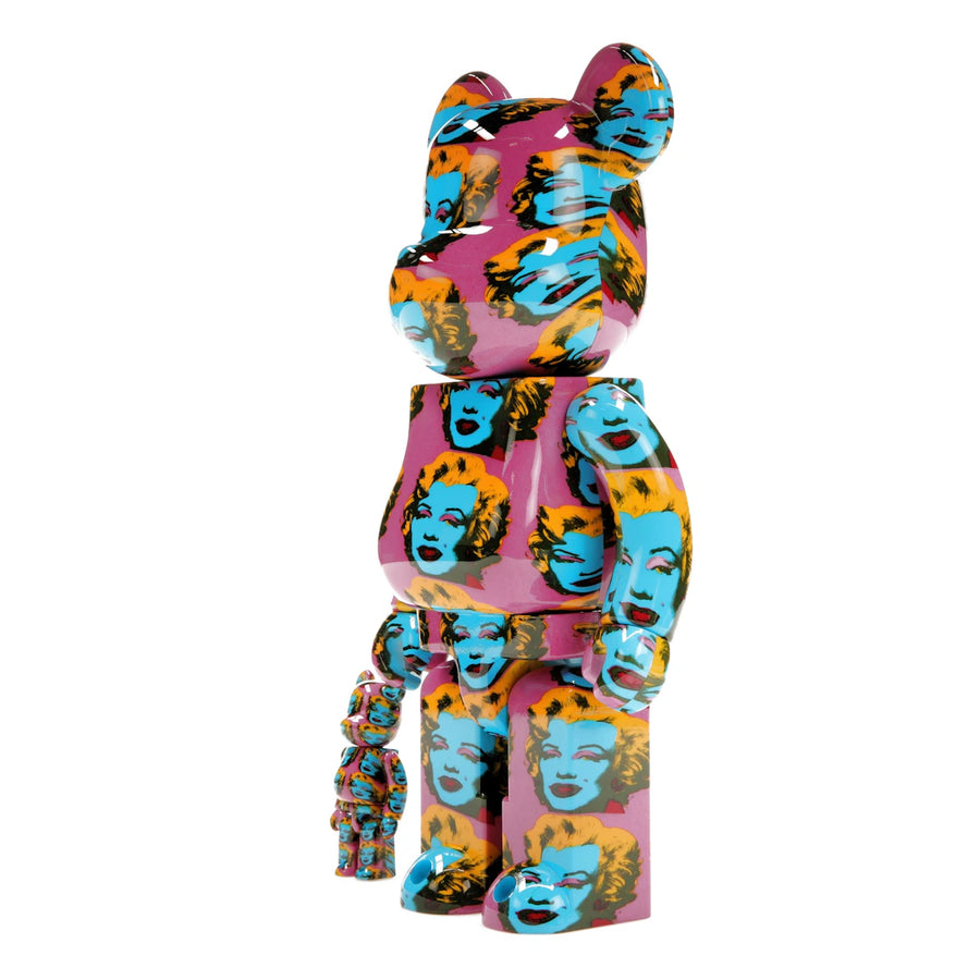 Bearbrick Andy Warhol Marilyn Monroe n° 2, coffret 100 % et 400 %