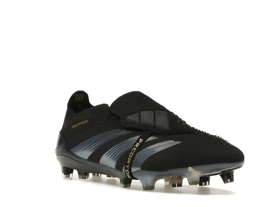 adidas Predator Elite à languette repliable FG Core Black Carbon Gold Metallic