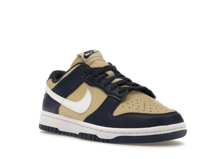 Nike Dunk Low Next Nature Midnight Navy Gold (Femme)